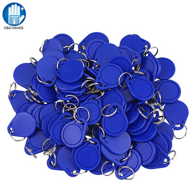 100PCS 13.56Mhz RFID UID Changeable Keyfobs Mif 1K S50 Block 0 Sector Writable R