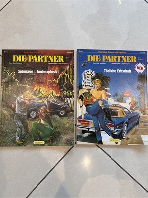 Comic Die Partner Zeichnungen Carry Brugmann Band 8und 13