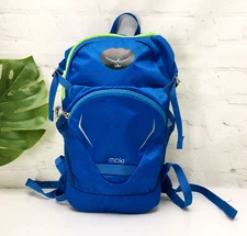 Osprey Moki Child’s Back Pack Without Hydration Bladder, Size O/S 11-16”. Blue