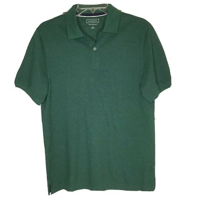 New Clubroom Pique Polo Shirt Stretch Performance Ocean Tropic Green Small