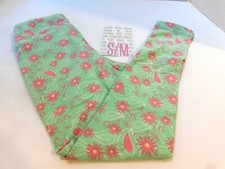 LuLaRoe Leggings Geometric Print Kids S/M Smoke Free Home NWOT
