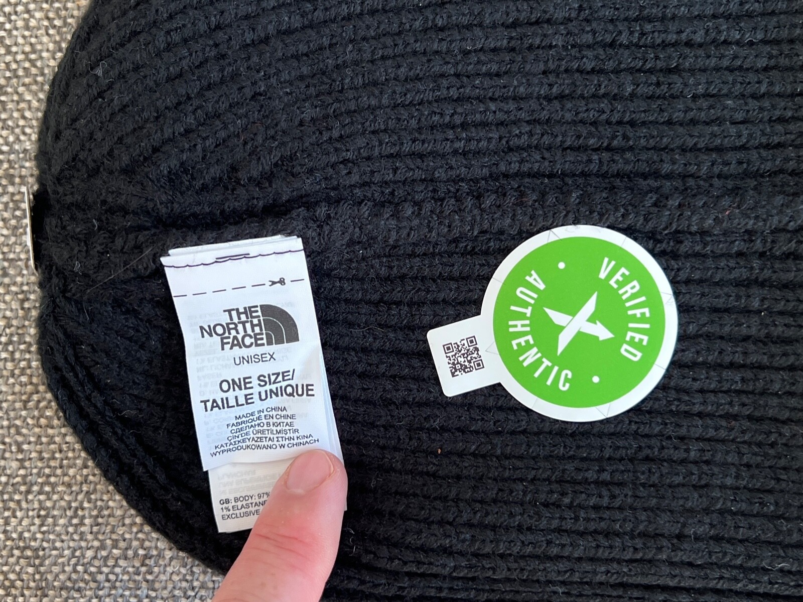 Deadstock Black Extra Butter x North Face Nightcrawlers Beanie Fall/Winter 2018 image 4