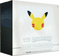 Pokemon Celebrations 25th Anniversary Elite Trainer Box SEALED SHIPS 10/08