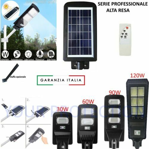 Catena Luci Solari Da Esterno 30m 300 LED Multicolore Con 8 Modalità E Telecomando IP65