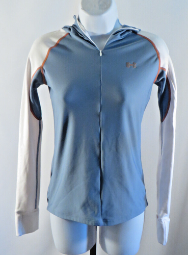 Womens 1/4 Zip Under Armour lightweight Hoodie Pullover Warmup Size XS