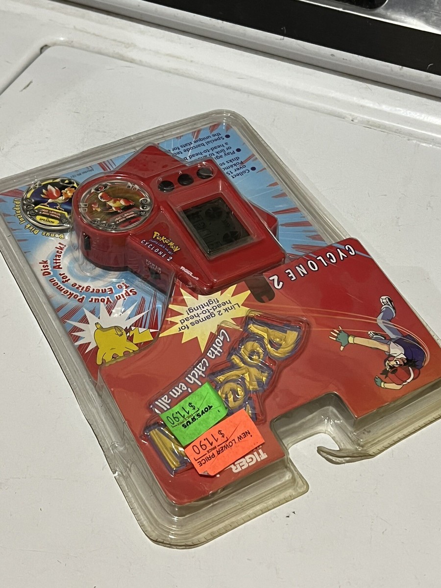 Vintage Pokemon Cyclone 2 Electronic Hand Held Game Tiger Vintage Pokemon Cyclone 2 Electronic Hand Held Game Tiger