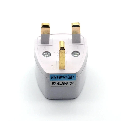 Reiseadapter Universal Stecker Konverter Steckdose EU US AU auf UK Stecker - Bild 11 von 11