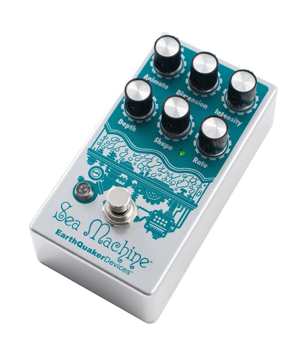 EarthQuaker Devices Sea Machine V3 Chorus Pedal White 858933004998