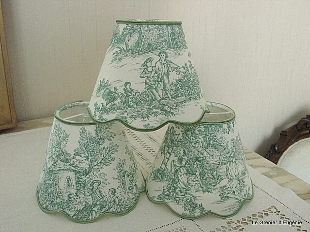Abat-Jour Toile de Jouy | Chamade
