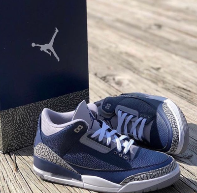 jordan 3 navy blue