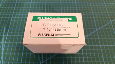 FUJIFILM FUJINON C-Mount Lens 16mm, 1.5 Megapixel CF16HA-1