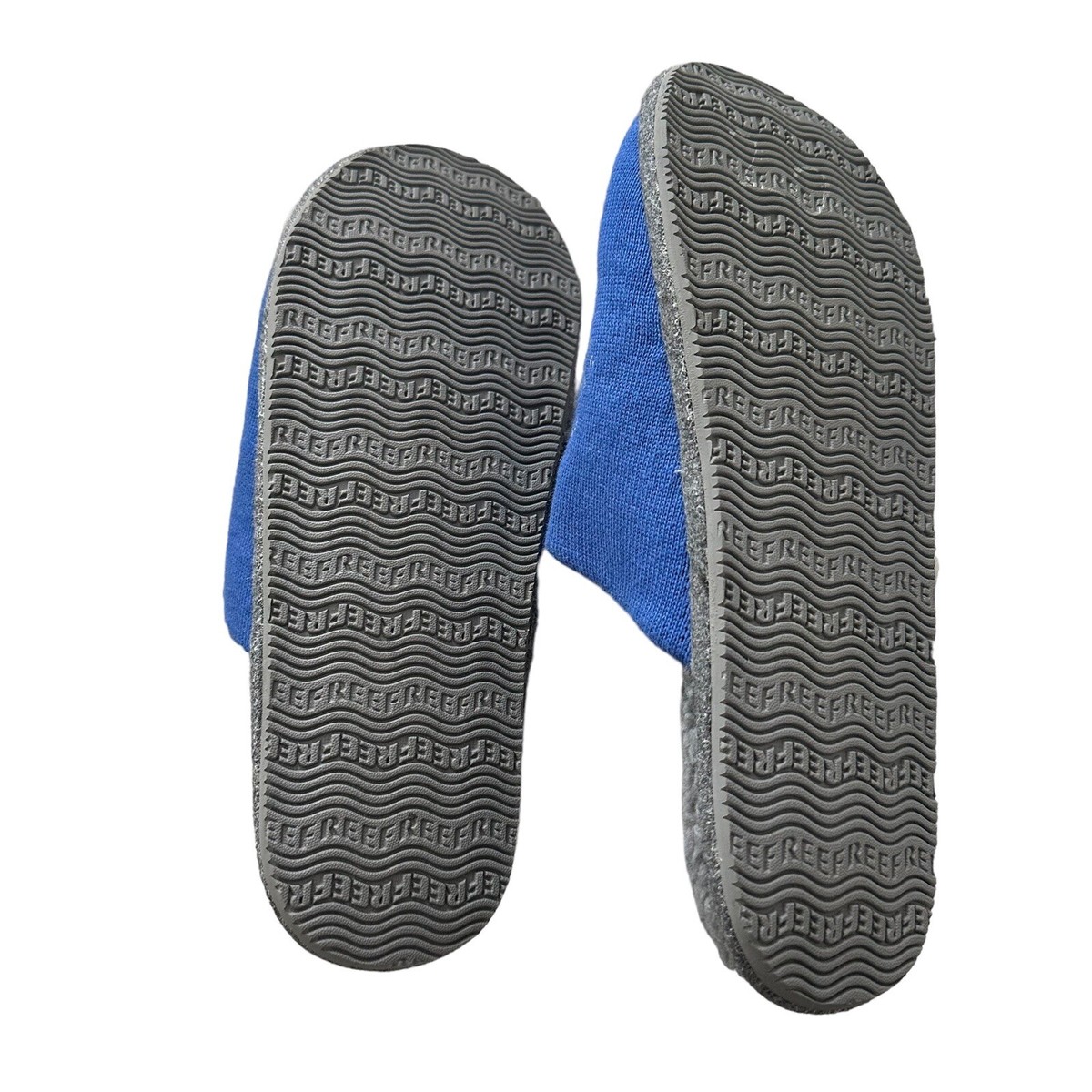 Reef Tipsy Elf Navy Santa Men Slippers 8/9 Reef Mens Tipsy Elves Slippers Christmas Unicorn M | eBay main image 3