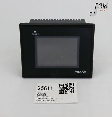 25611 OMRON HMI TOUCH SCREEN INTERACTIVE DISP, KCC-REM-OMR-NB