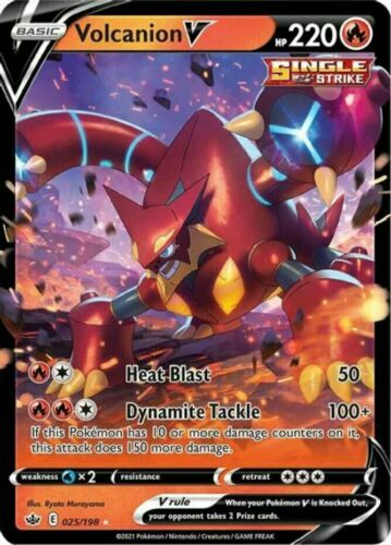 volcanion v pokemon card value 2025 - Scarlet & Violet - Journey Together Listed cards may have imperfections. Pokemon Chilling Reign Volcanion V