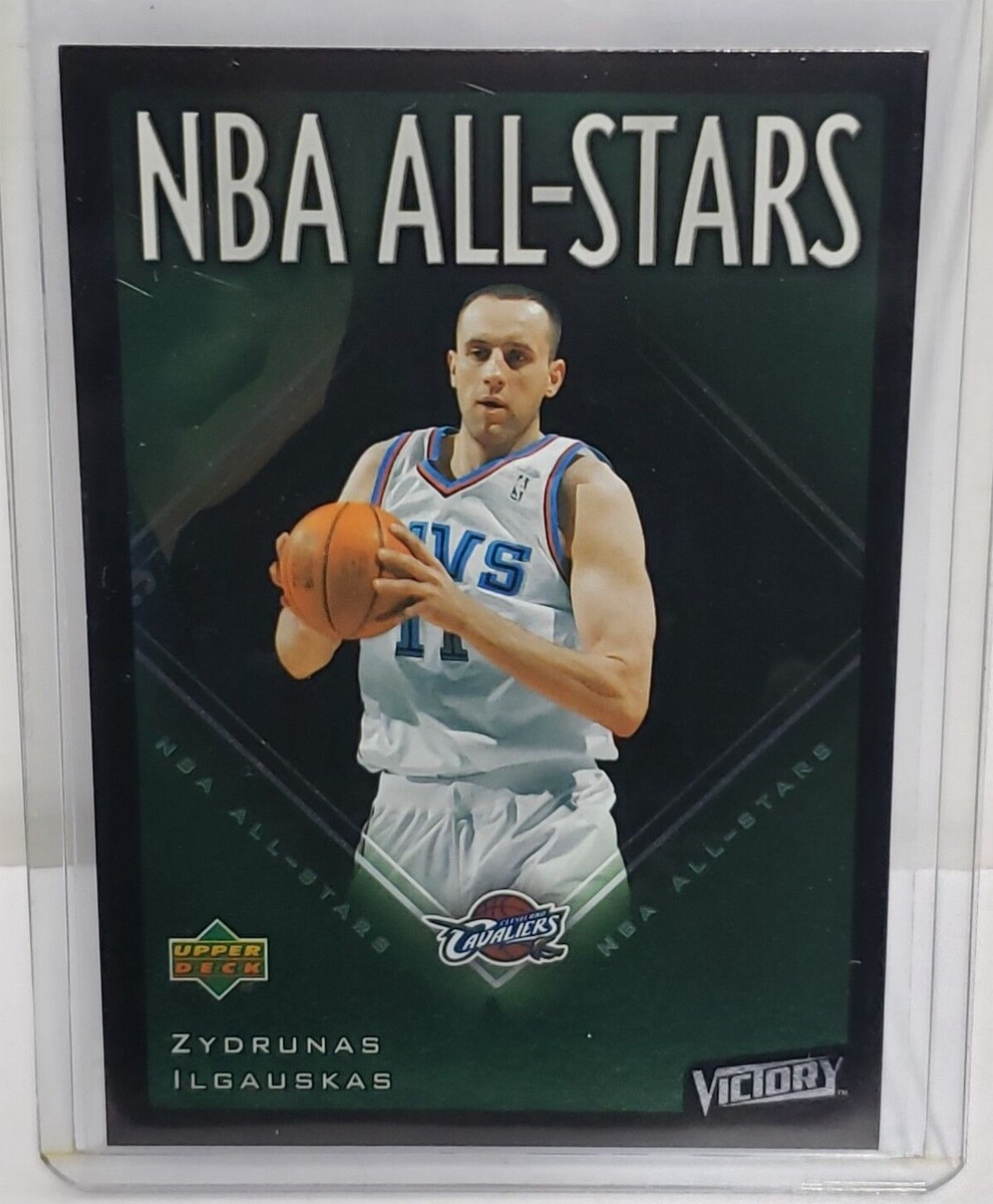 ZYDRUNAS ILGAUSKAS Cavaliers 2003 NBA Upper Deck Victory NBA ALL