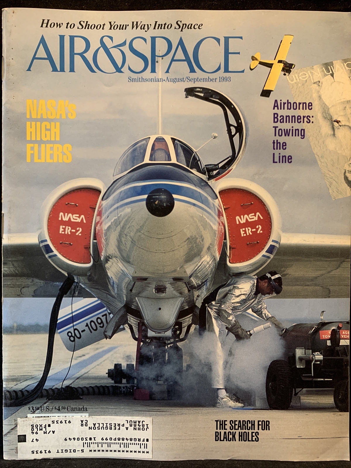Air & Space Smithsonian Aviation Magazine August September 1993 | eBay