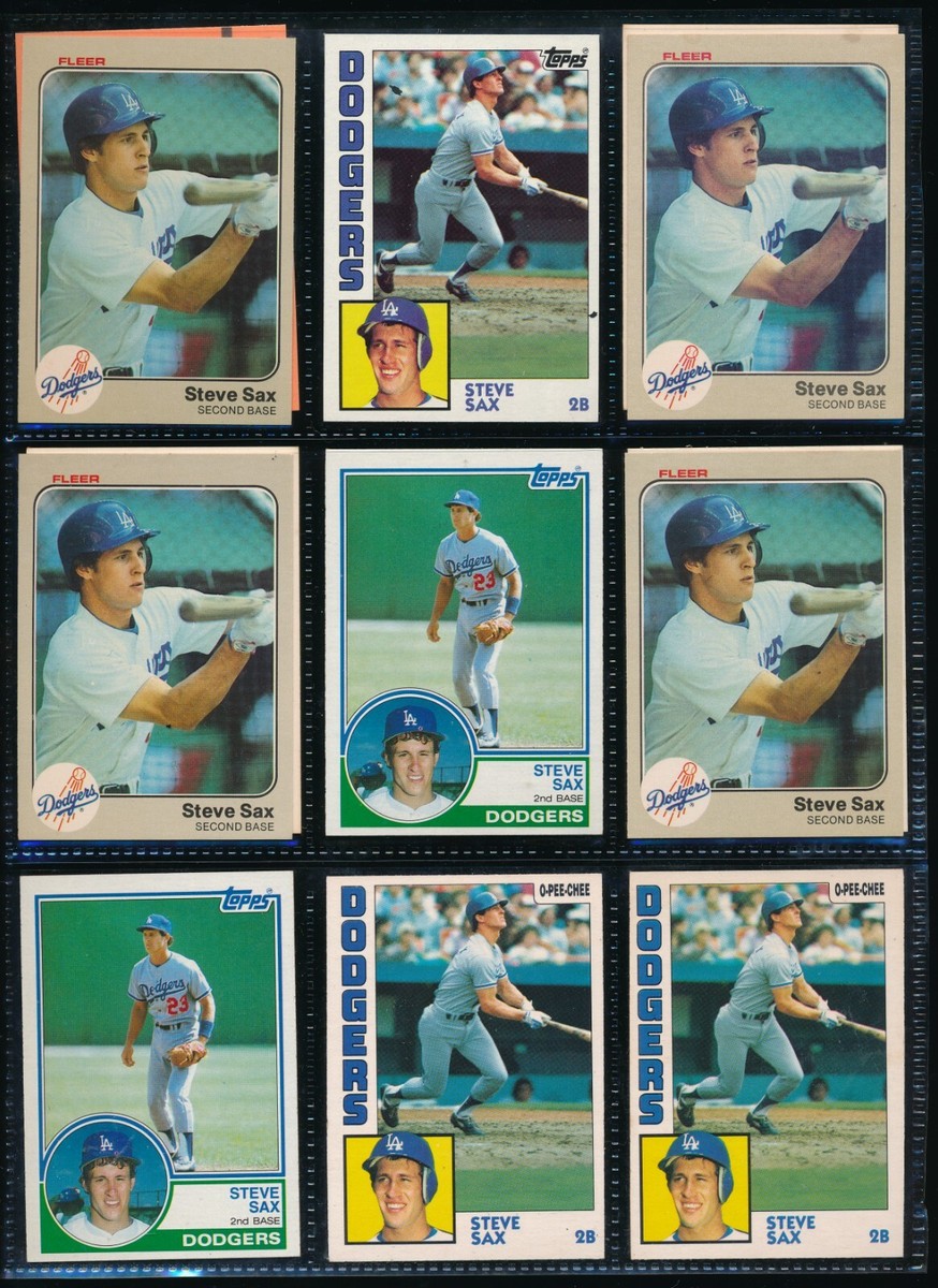 Lot (109) Steve Sax #610 245 144 748 78 560 125 769 2 470 26 523