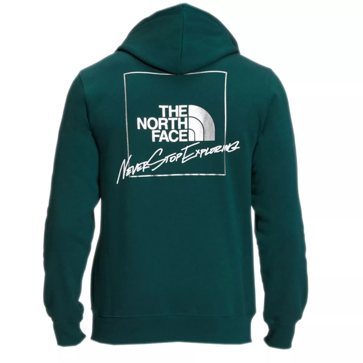The North Face Mens Graphic Injection Pullover Hoodie sweatshirt Ponderosa Green