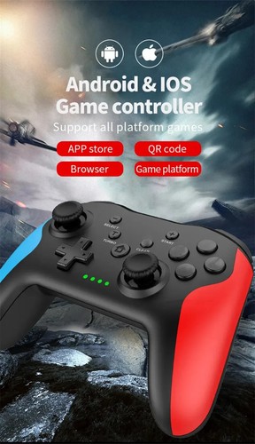 Manette de jeu sans fil Bluetooth 2.4 ghz, pour Nintendo Switch Pro, PC, TV Box - Photo 6/10