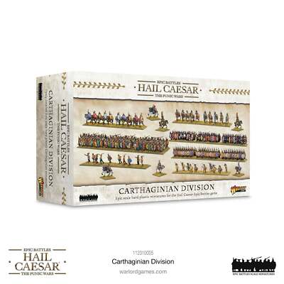 Hail Caesar Epic Battles: Carthaginian division Warlord