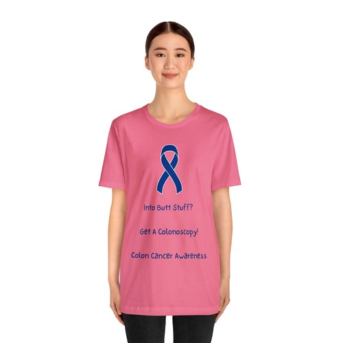 Colon Cancer Awareness T-Shirt | Funny | Support | Retail Fit - 第 60/65 張圖片