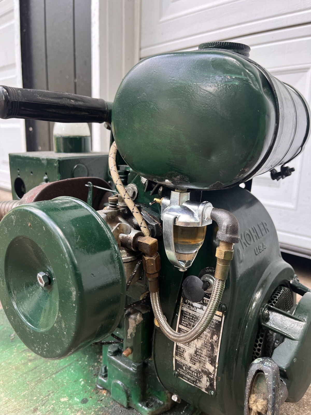Refurbished 1950s Portable Kohler generator eBay