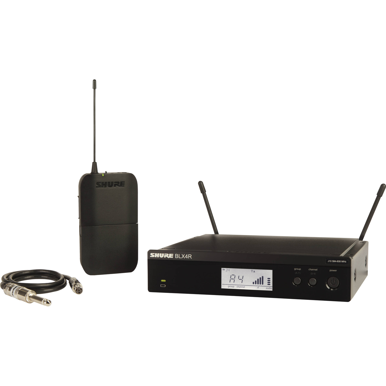 Беспроводная гитарная система Shure BLX14R, диапазон H10