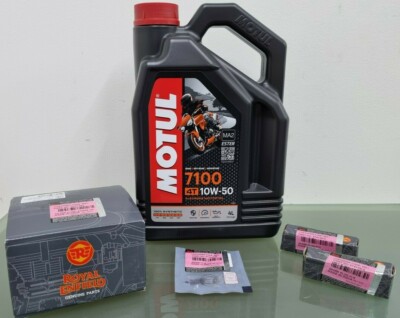 ROYAL ENFIELD Interceptor 650 Service Kit Motul 7100 10W/50 Oil