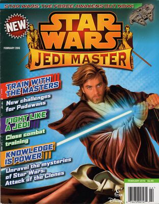 Star Wars Jedi Master Magazine February 2016 #2