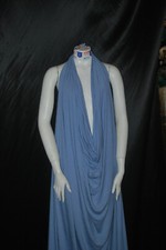 Bamboo Spandex Jersey Knit Fabric High End Fabric BY THE YARD Lt Denim 10 oz