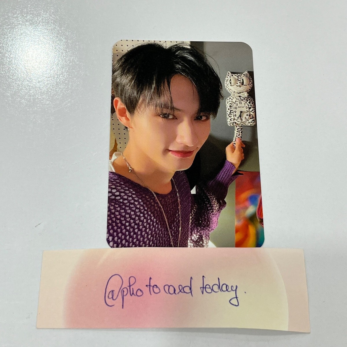 SEVENTEEN SEVENTEENTH HEAVEN BEATROAD FANSIGN OFFICIAL PHOTOCARD