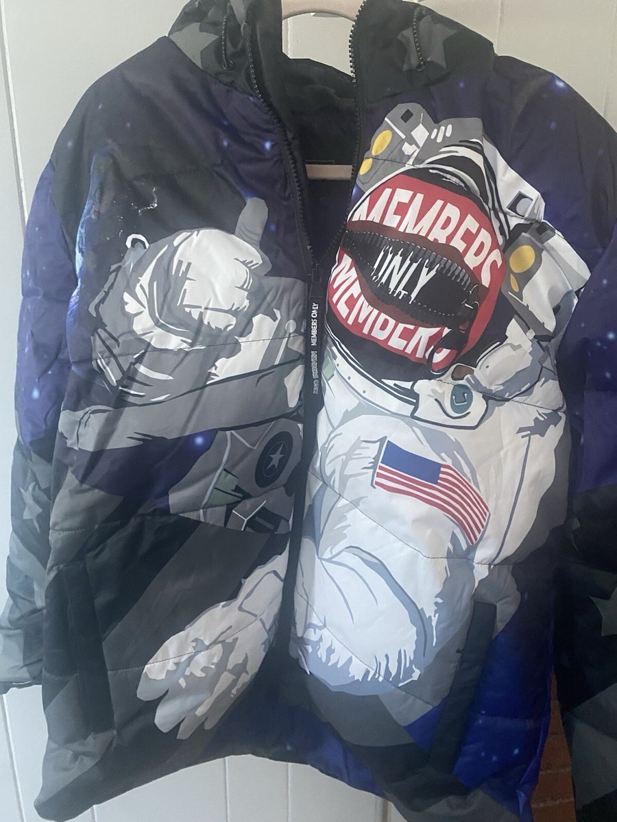 Mens Astronaut Supreme Astronaut Puffy Jacket Black Supreme