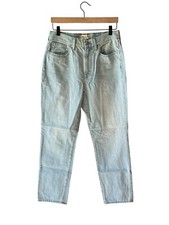 Madewell Size 28 Light Wash Distressed The Perfect Vintage Jean - New