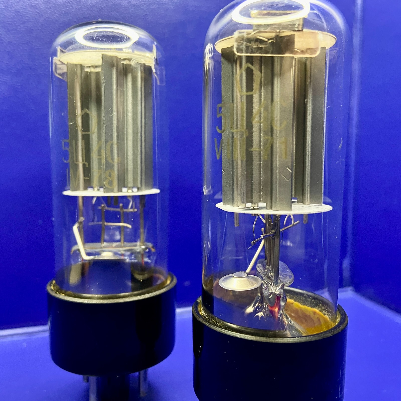 5C4S tube 2pcs NEW NOS(5U4S / 5Z4 / CV1863) COBRA RECTIFIER Vacuum