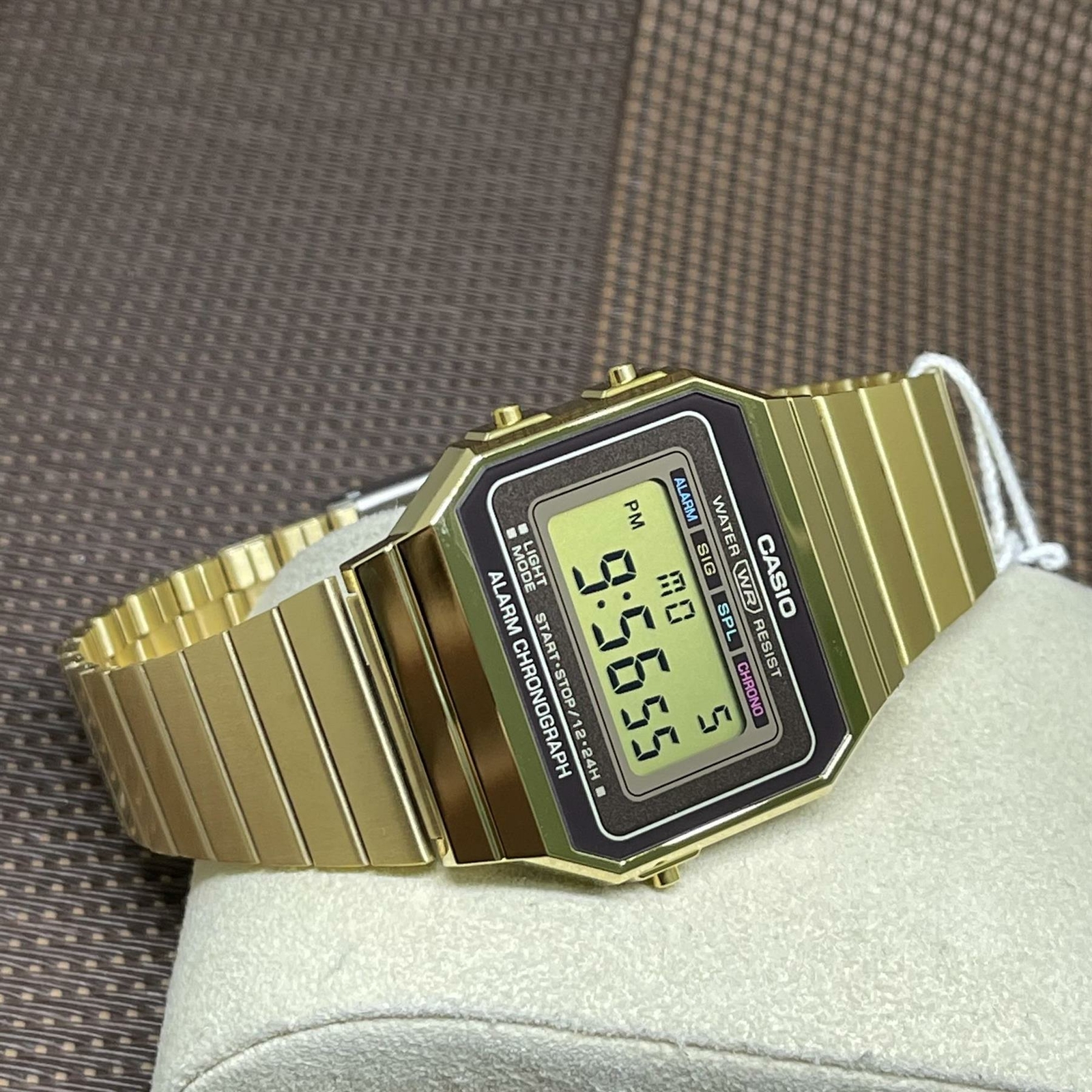 Casio A700wg-9a Digital Unisex Watch Retro Gold Stainless Steel LED A700  for sale online | eBay