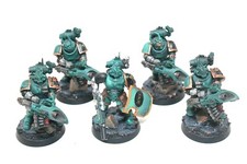 Warhammer Space Marines Devastaor Squad With Missle Launchers Well Painted JYS97