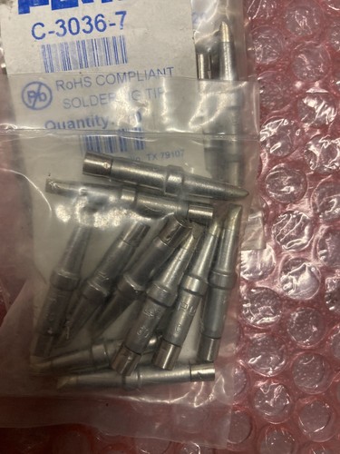 TechSpray Plato C3036-7 Soldering tip for Weller soldering iron QTY 10 - Picture 3 of 3