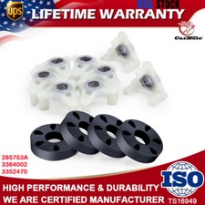 4PACK 285753A Washer Coupler Coupling with Metal Insert for Whirlpool Kenmore US