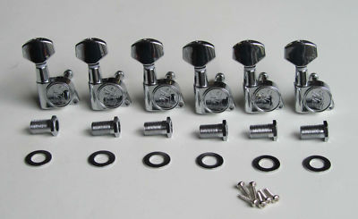 Echte Wilkinson E-Z LOK Gitarren Tuner Stimmschlüssel Pegs Mechaniken