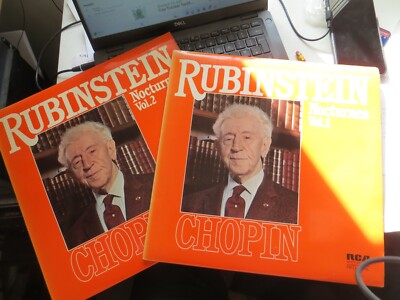 SB 6731-2 CHOPIN The Nocturnes Vol 1&2 ARTUR RUBINSTEIN RCA STEREO 2LP EX