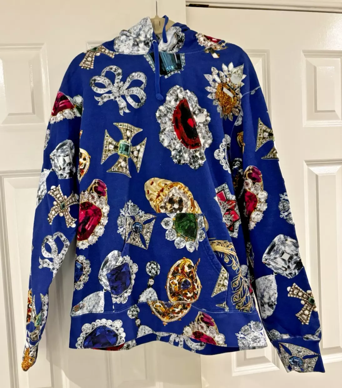 Sweat bleu bijou rare suprême / taille XL