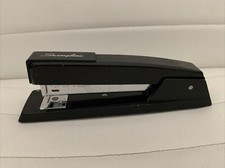Vintage Swingline Stapler 747 Model 94-02 Metal Desktop Black Made in USA