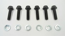 6 Grade 8 Bell Housing Bolts For Gm Sbcbbc To Th350th400700r4200r4 Trans