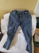 Gitano Womens Jeans VTG 90s Size 14S Acid Wash High Waist Mom