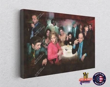 The Sopranos Family American Series Movie Painting Canvas Print Art Home Décor