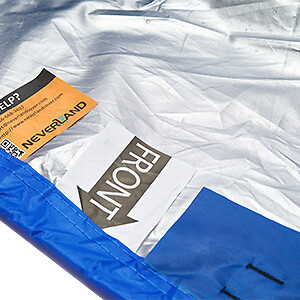 21' 22' 23' 24' Heavy Duty Trailerable Pontoon Boat Cover Waterproof Protector - Foto 13 di 15