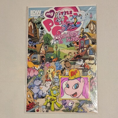 My Little Pony IDW Issue #1 Dynamic Forces Retailer Exclusive Cover Pinkie Pie