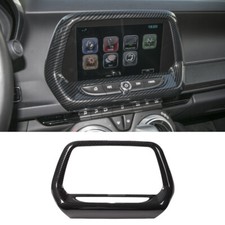 8inch Gps Navigation Panel Cover Trim For Chevrolet Camaro 2017-24 Carbon Fiber 8inch Gps Navigation Panel Cover Trim For Chevrolet Camaro 2017-24 Carbon Fiber
