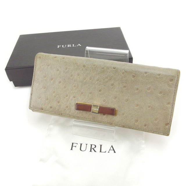 財布・小物その他 FURLA Woman Wallet Grey WP00388ARE000 2572S Furla Wallet Purse Long Wallet Grey Brown Woman Authentic