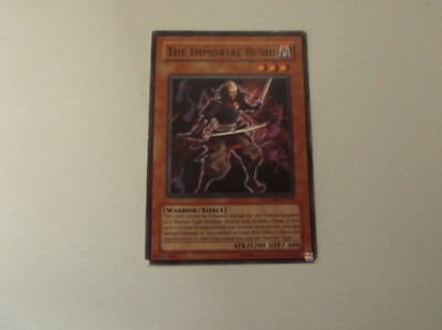 Yu-Gi-Oh! ''THE IMMORTAL BUSHI'' #Dark Trading Card